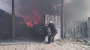 40 человек эвакуировали из-за пожара в Петропавловске