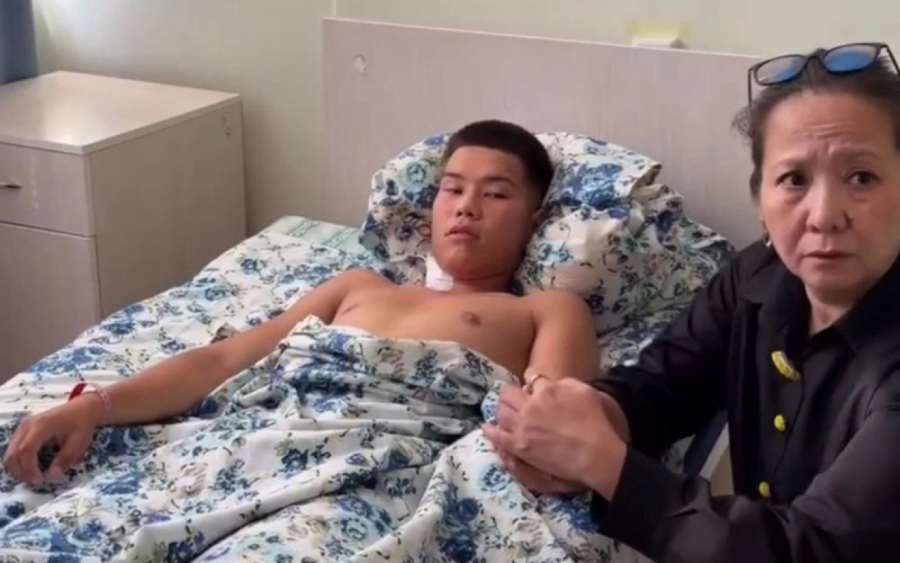 Отец военнослужащего, выжившего на Каспийском море, рассказал о состоянии сына