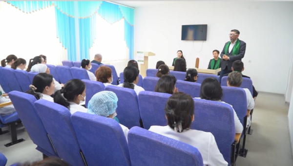 С предвыборной программой партии «Байтақ» ознакомили сатпаевцев