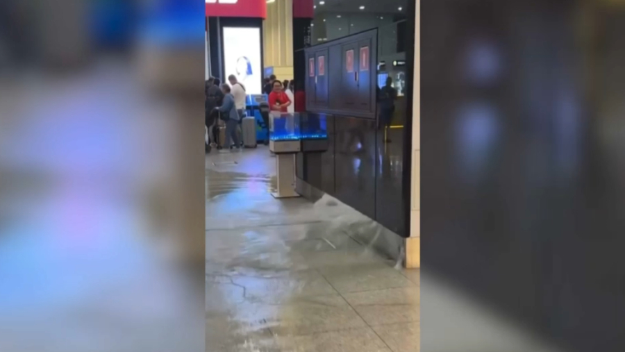 Астана әуежайының бірінші қабатын су басты