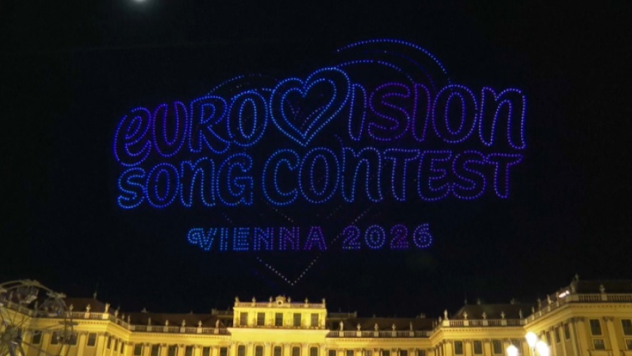 Масштабное шоу дронов устроили в честь «Евровидения-2026»