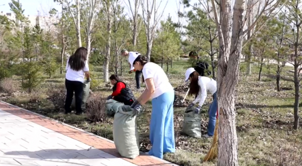 Астанада ауқымды экологиялық акция өтіп жатыр