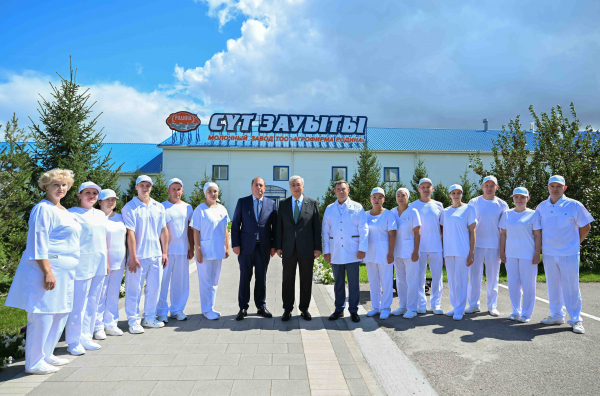 Президент ознакомился с производственными объектами агрофирмы «Родина»