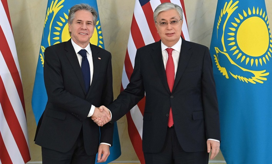 Президент Казахстана принял Государственного секретаря США