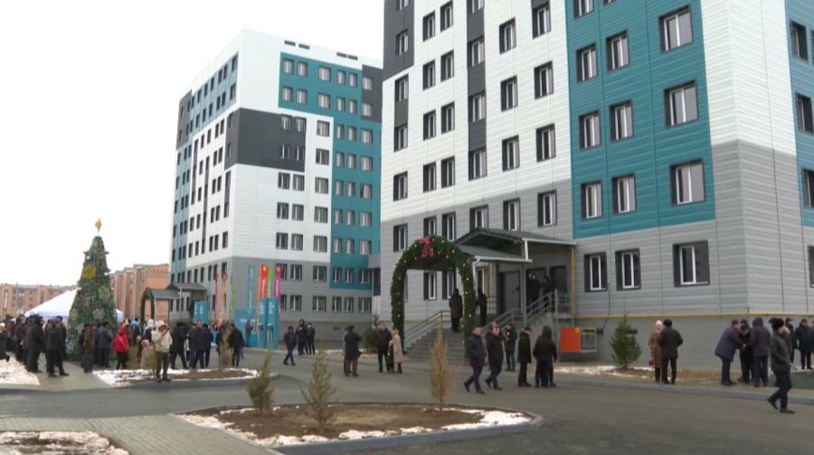 Ключи от квартир вручили очередникам в Кызылорде