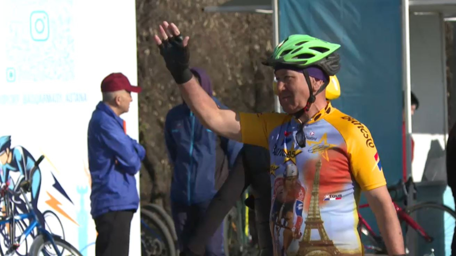 Астанада веломаусымның ашылу салтанаты өтті