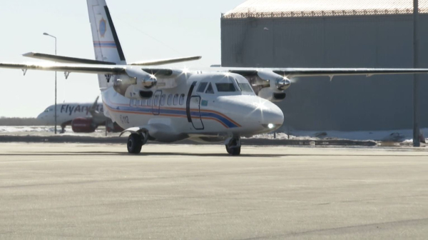 Авиапарк МЧС Казахстана пополнился новым самолётом L-410