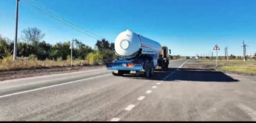 В Костанайской области обновили важную транзитную дорогу