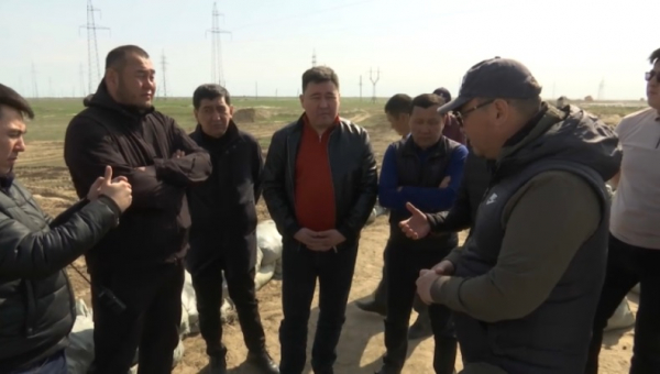 Мажилисмены знакомятся с ходом противопаводковых работ