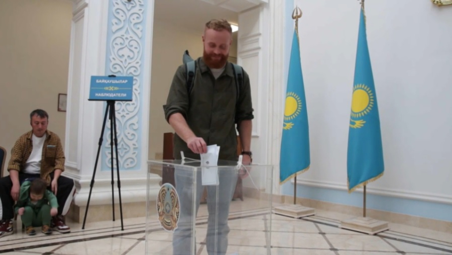 Чебатков проголосовал на выборах в Курултай