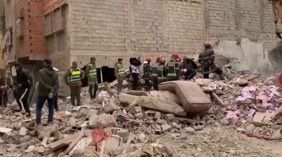 22 человека погибли в результате обрушения двух зданий в Марокко