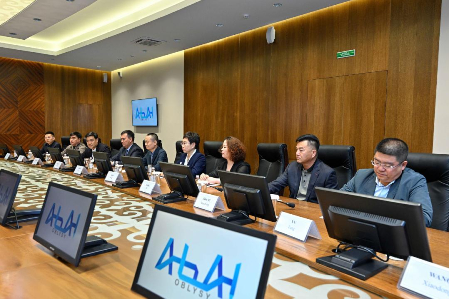 Берик Уали встретился с китайскими инвесторами