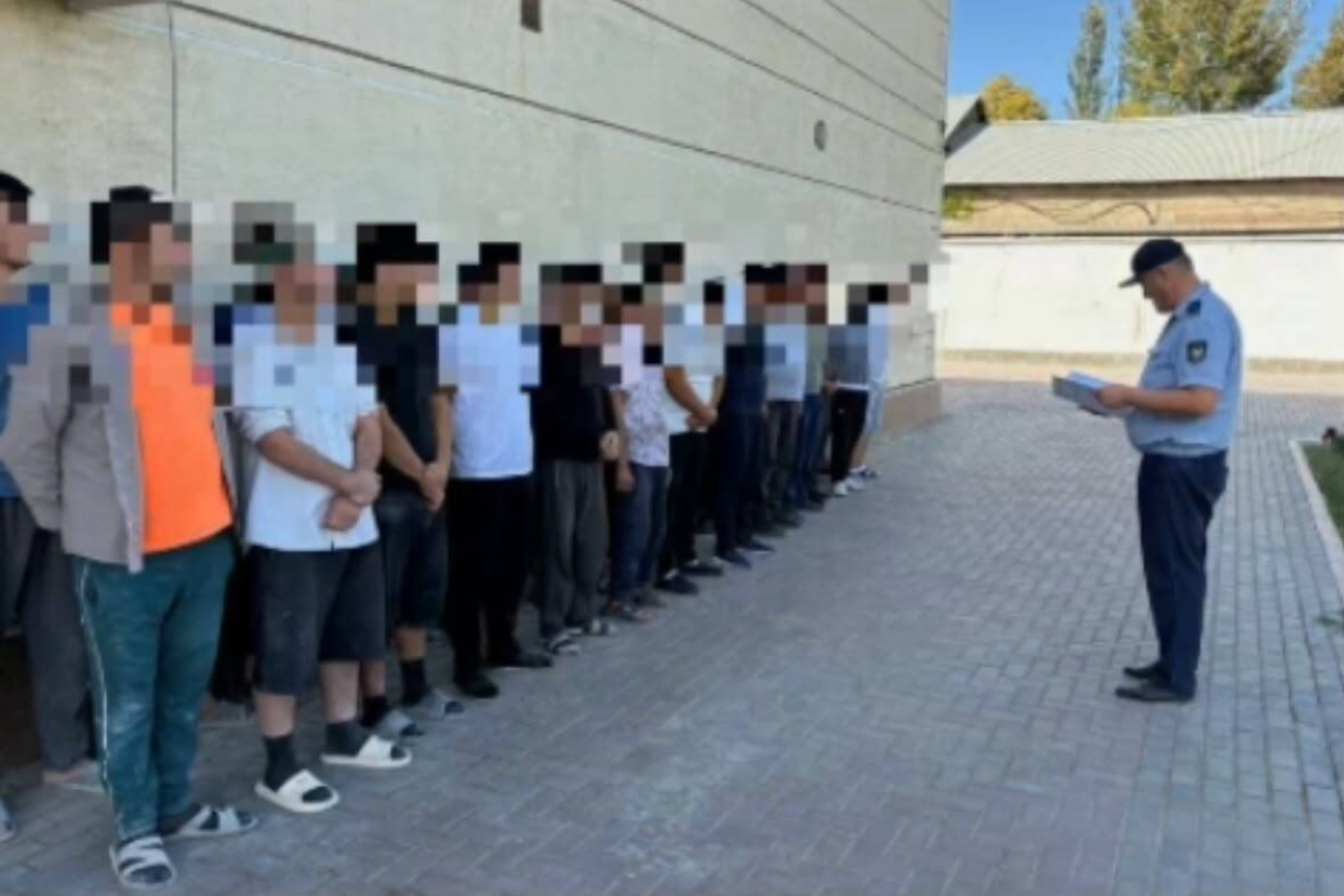 В Туркестанской области задержали иностранца, находившегося в розыске с 2021 года