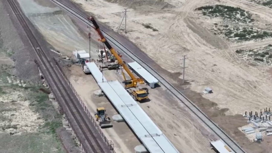 «Бақты – Аягөз» теміржолының құрылысы басталды
