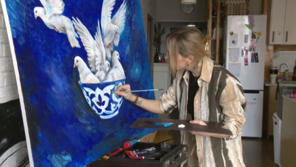 Художница из Алматы популяризирует казахскую культуру в жанре этно-шик