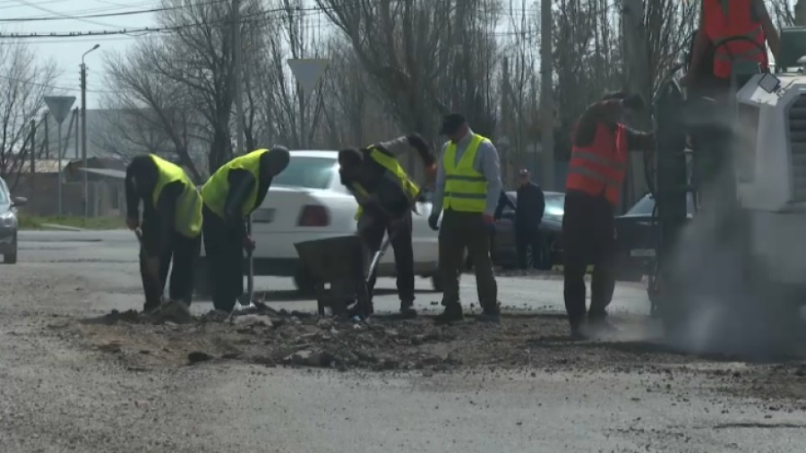 104 улицы отремонтируют в Таразе в этом году