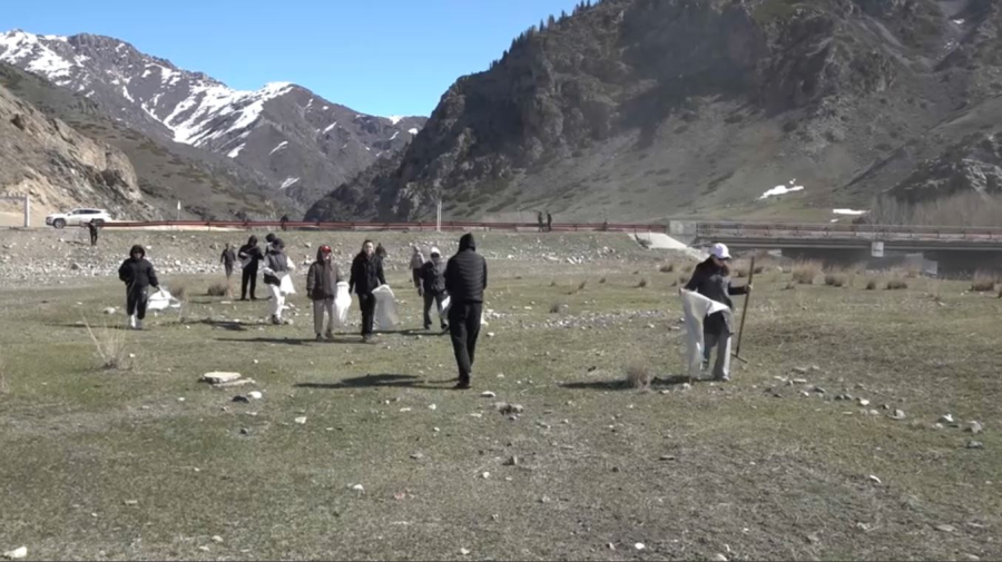 Жетісу облысында «7 Оzen» экологиялық акциясы өтті