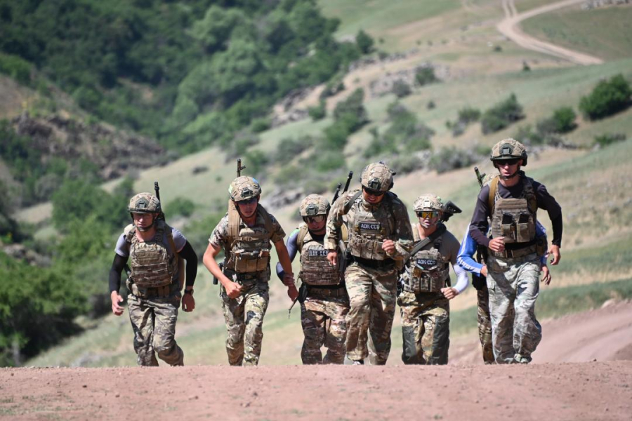 Бойцы Сил спецопераций готовятся представить Казахстан на состязаниях в Иордании