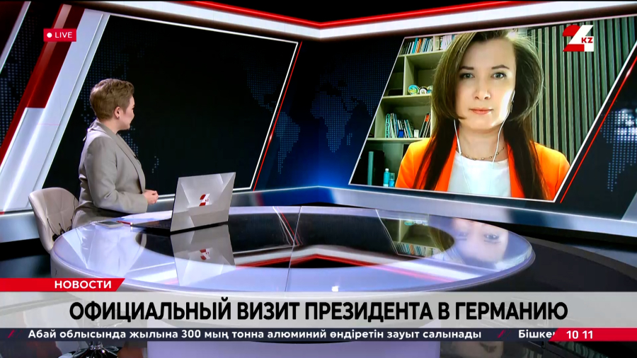 Официальный визит Президента в Германию. Лидия Пархомчик
