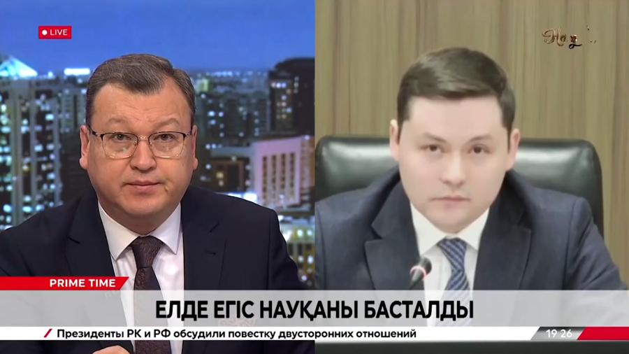 Елде егіс науқаны басталды. Жандәулет Жаңбырбаев