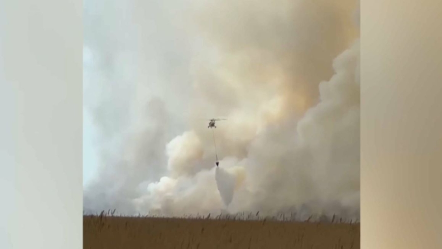 Атырауда «Ақжайық» резерватындағы өрт сөндірілді