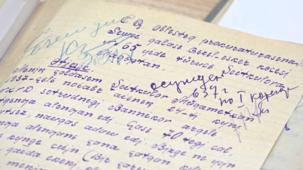 Семейде Мақыпжамал Сейітқұлованың хаты табылды