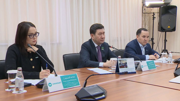 «Amanat» партиясының төрағасы азаматтарды қабылдады