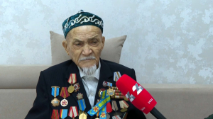 Ветеран Второй мировой войны отметил столетний юбилей в Кызылординской области