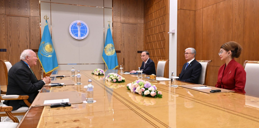 Президент БҰҰ Бас хатшысының Өркениеттер альянсы жөніндегі жоғары өкілі Мигель Анхель Моратиносты қабылдады