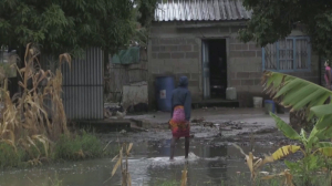 Проливные дожди идут уже несколько дней в Мозамбике
