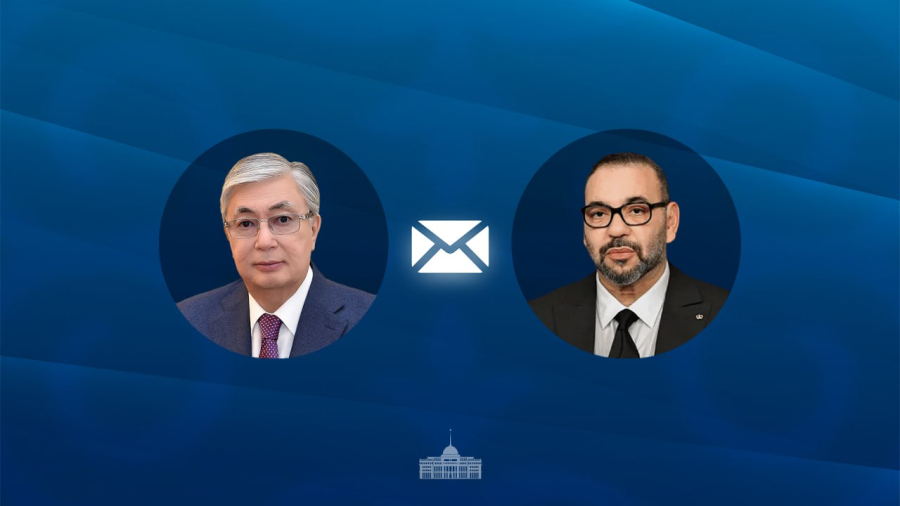 Глава государства направил поздравительную телеграмму Королю Марокко