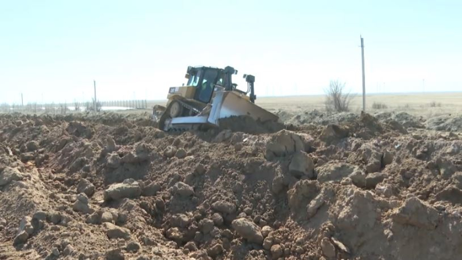Республиканские дороги строят в Актюбинской области