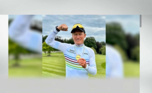 Казахстанский велогонщик завоевал золото чемпионата мира