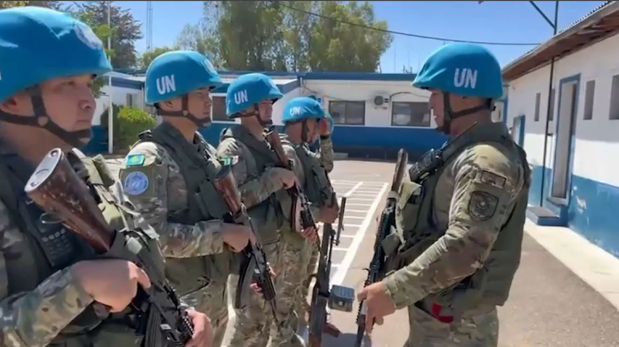 Миротворцы РК обезвредили 1 000 боеприпасов