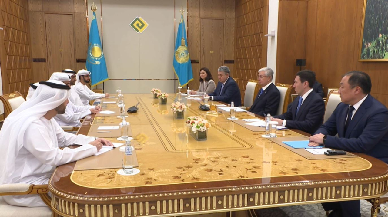 Президент провел переговоры с AD Ports Group