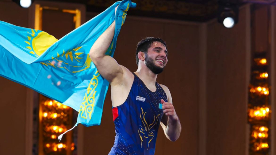 Маис Алиев еркін күрестен Азия чемпионатында топ жарды