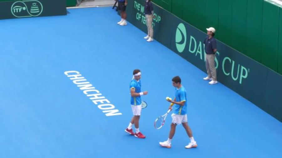 Казахстан проиграл Корее в Кубке Дэвиса