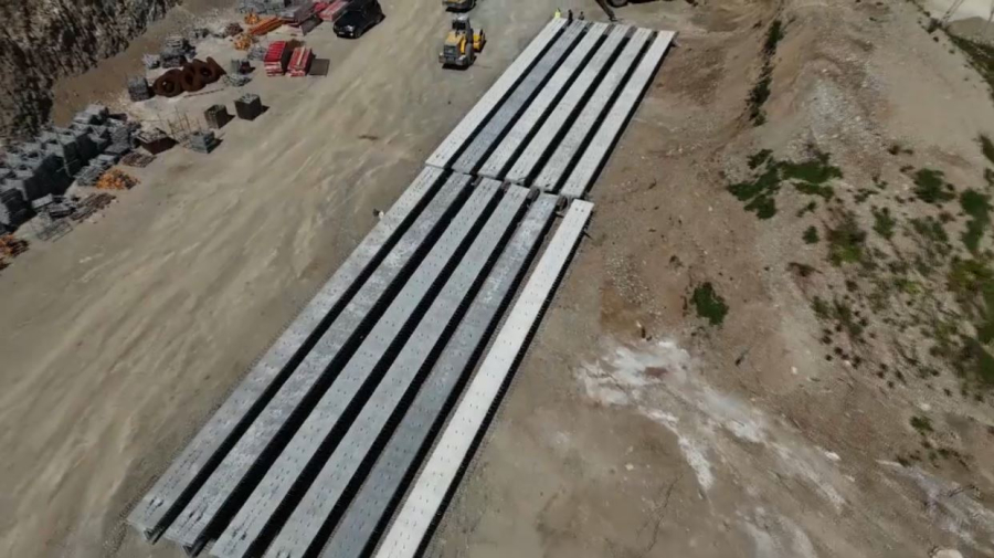 Елдегі ең биік көпір құрылысы қашан бітеді?