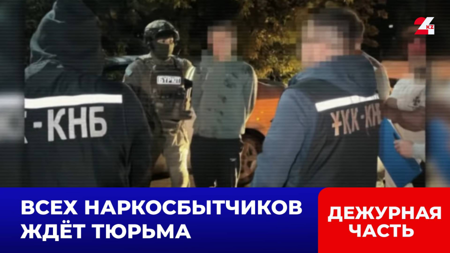 До 8 лет тюрьмы получили трое наркосбытчиков в Казахстане