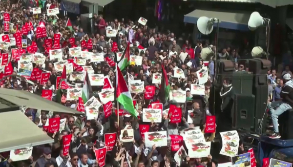 Иорданияда Газа секторының халқын қолдау акциясы өтті