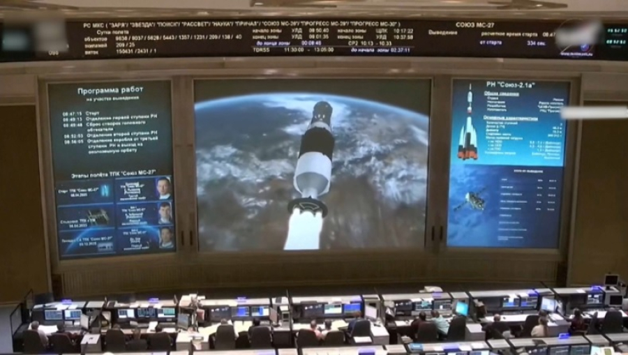 Российско-американский экипаж «Союза МС-27» добрался до МКС