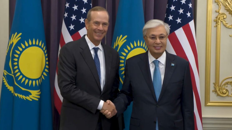 Президент и глава Chevron обсудили новые проекты на Тенгизе и Карачаганаке