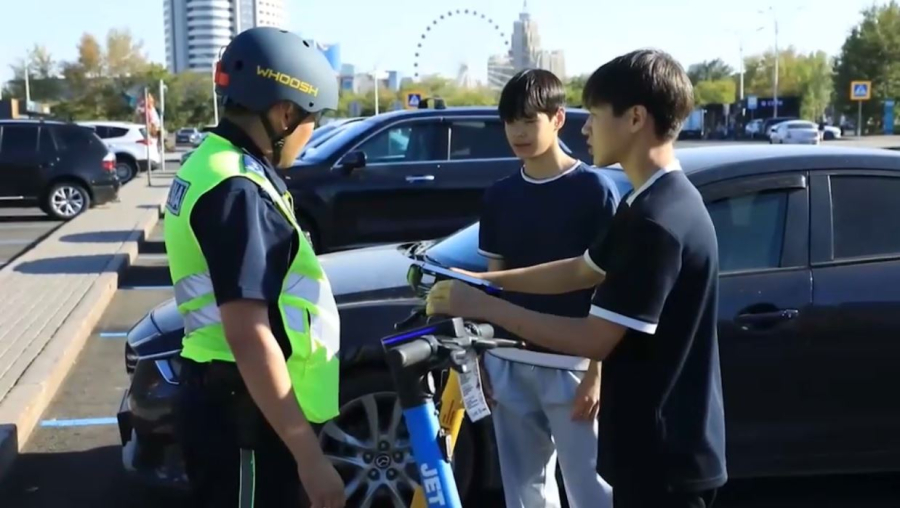 Елордада самокатшылардың кесірінен 31 жол-көлік оқиғасы тіркелді