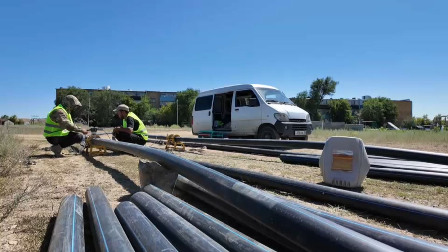 Арқалықта су құбырлары жаңартылып жатыр