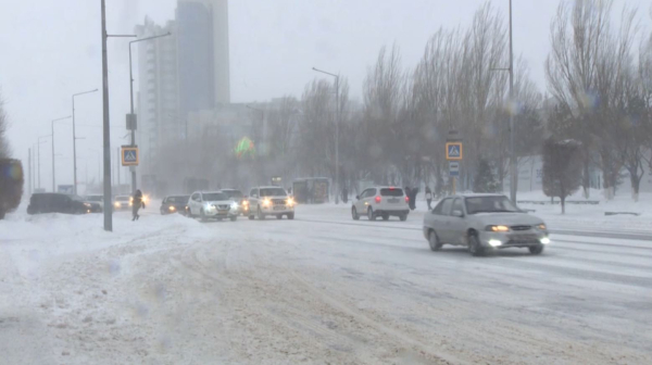 Снегопад и метели ожидаются в нескольких регионах Казахстана