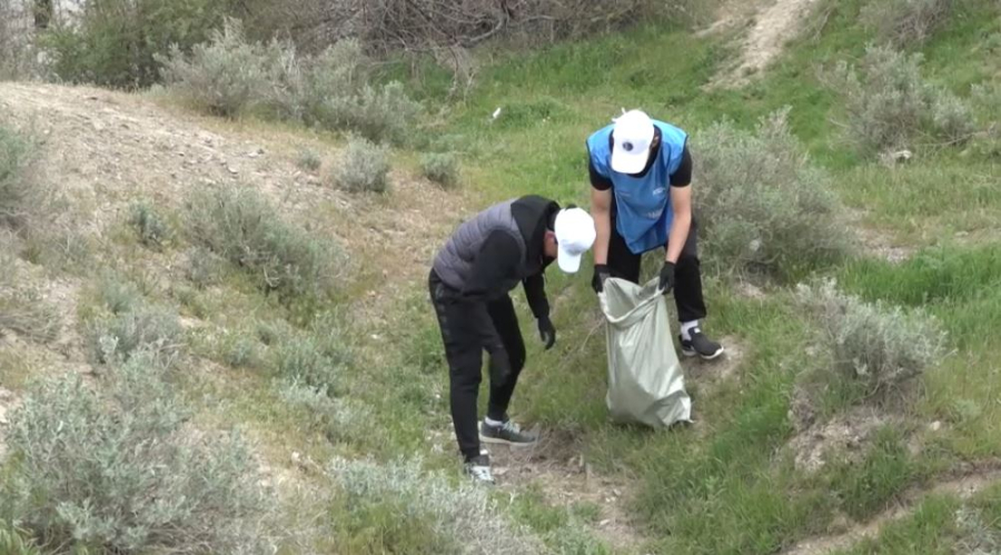 Туробъекты очистили от мусора в Алматинской области
