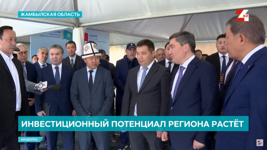 Казахстан и Кыргызстан совместно строят торгово-логистический комплекс