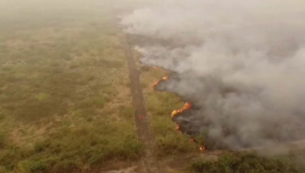 Боливияда өртке байланысты төтенше жағдай жарияланды