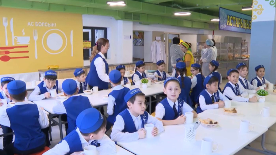 Мектептегі ас мәзіріне бақылау күшейтілді