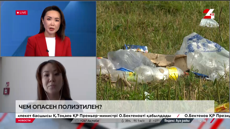 Чем опасен полиэтилен. Асыл Окапова